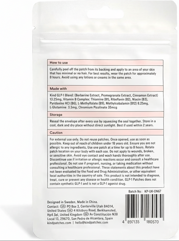 EVOQUE Wellness Support Patches